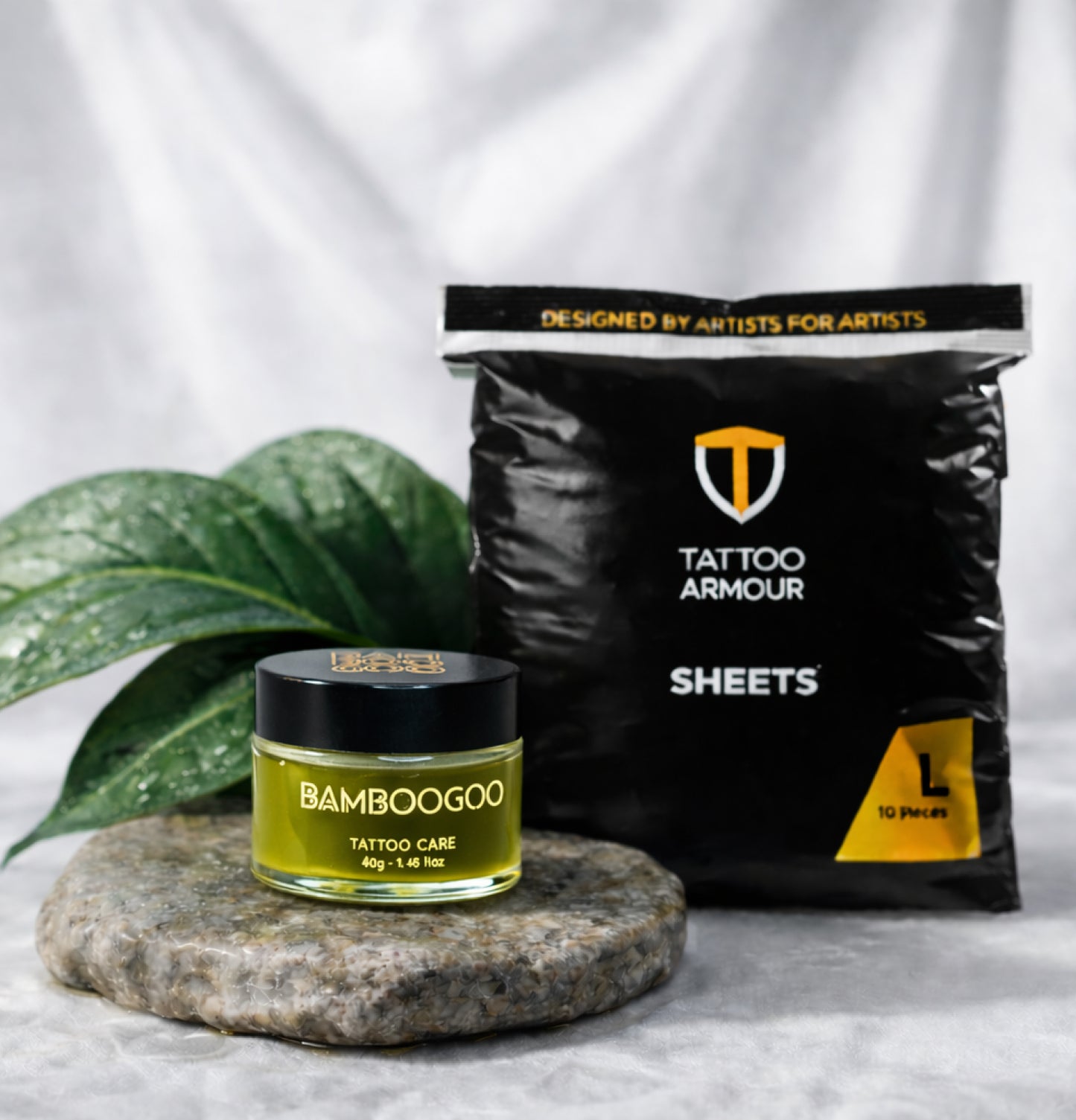 Tattoo Armour X Bamboogoo Healing packs