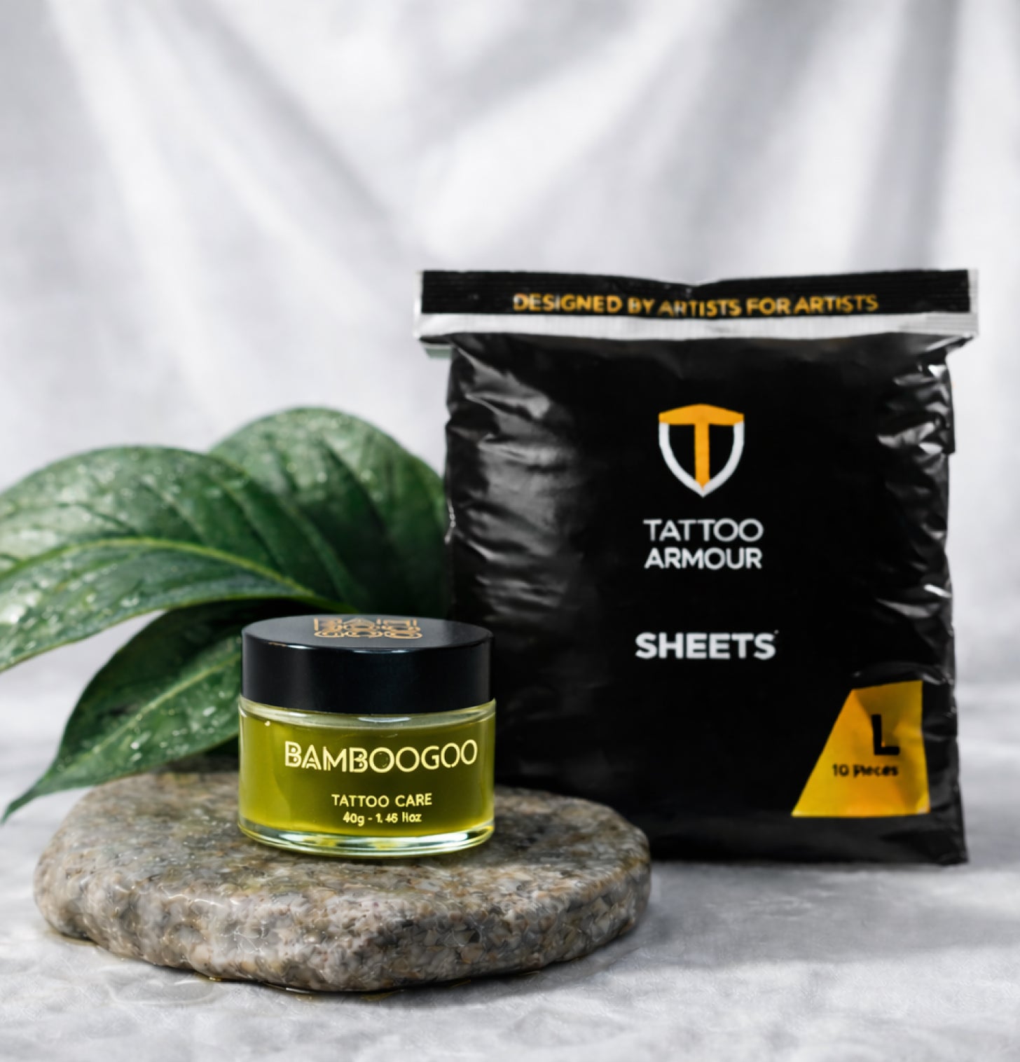 Tattoo Armour X Bamboogoo Healing packs