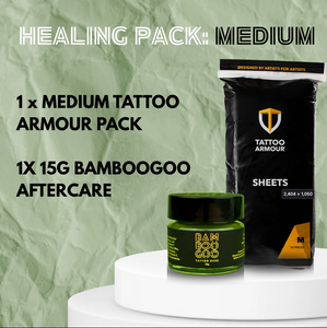Tattoo Armour X Bamboogoo Healing packs