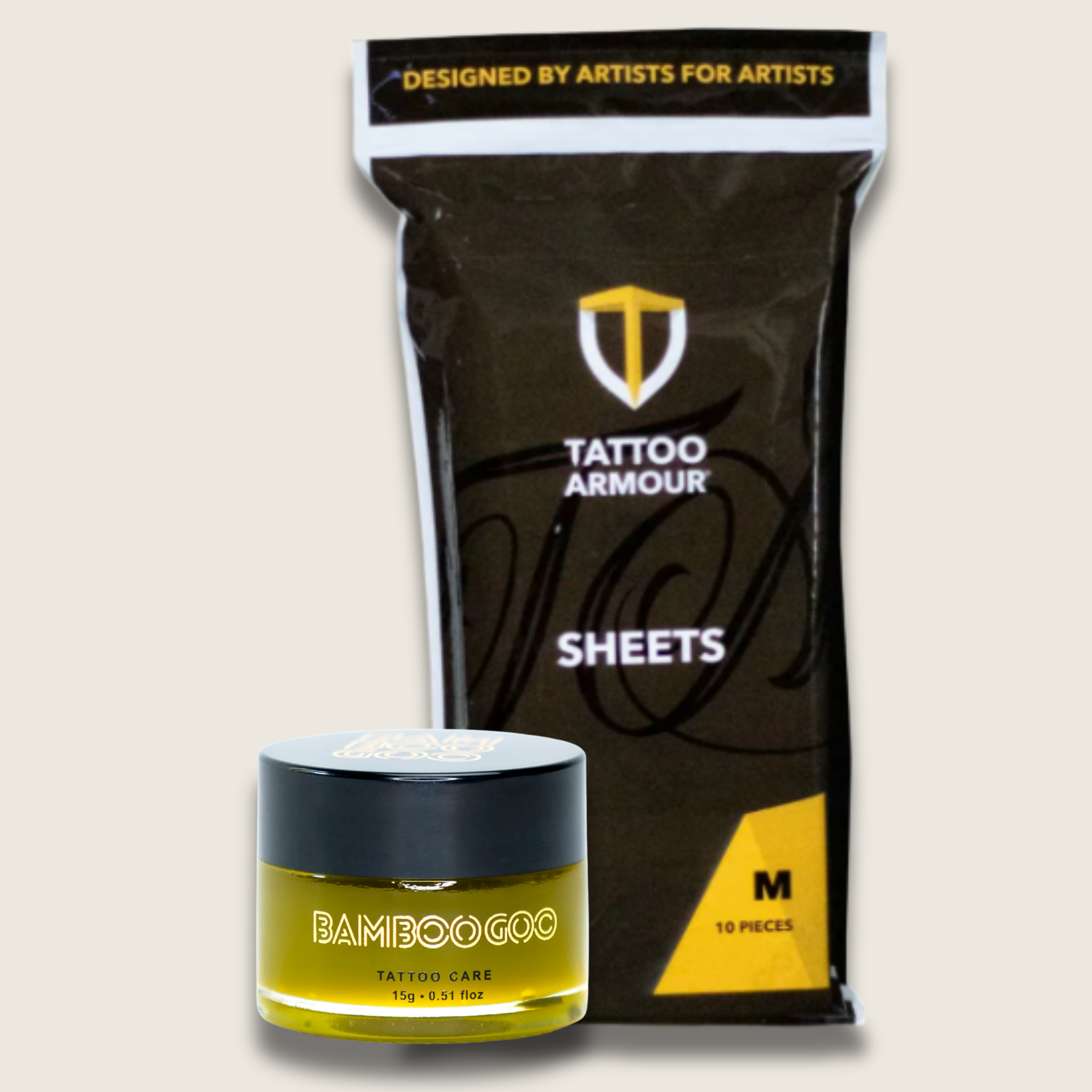 Tattoo Armour X Bamboogoo Healing packs